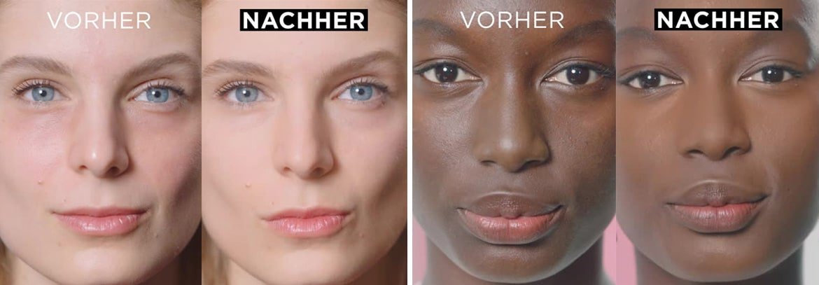 Vorher Nacher More Than Concealer